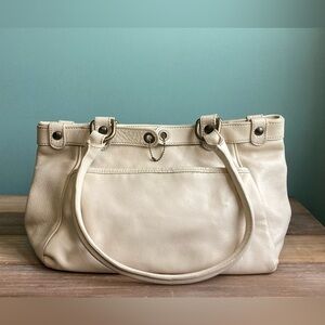 Nuovedive Italian Leather Satchel Bag